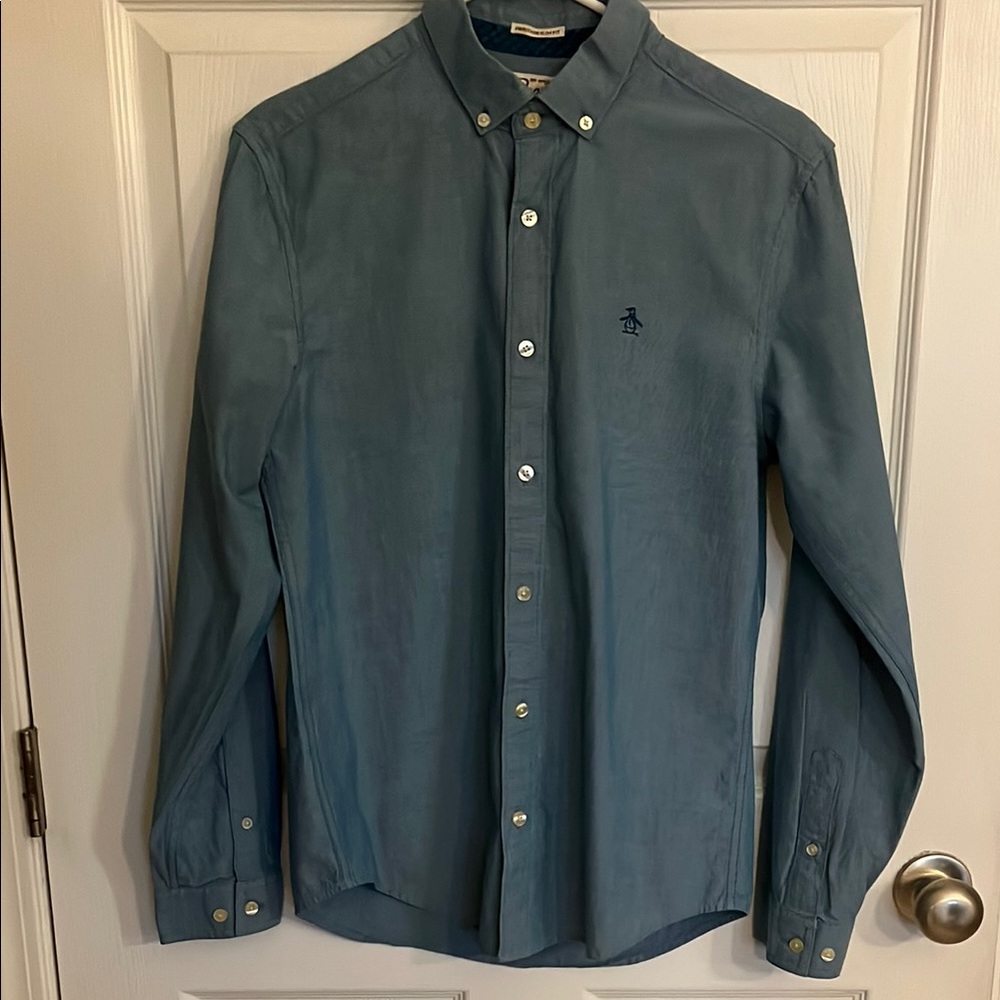 Original Penguin Men's Blue Shirt